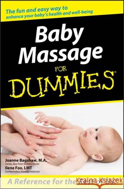 Baby Massage for Dummies Bagshaw, Joanne 9780764578410  - książka