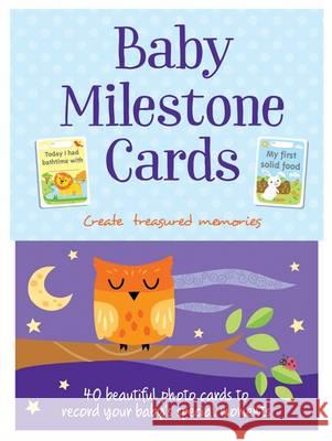 Baby Milestone Cards  9781785575808 Bonnier Books Ltd - książka