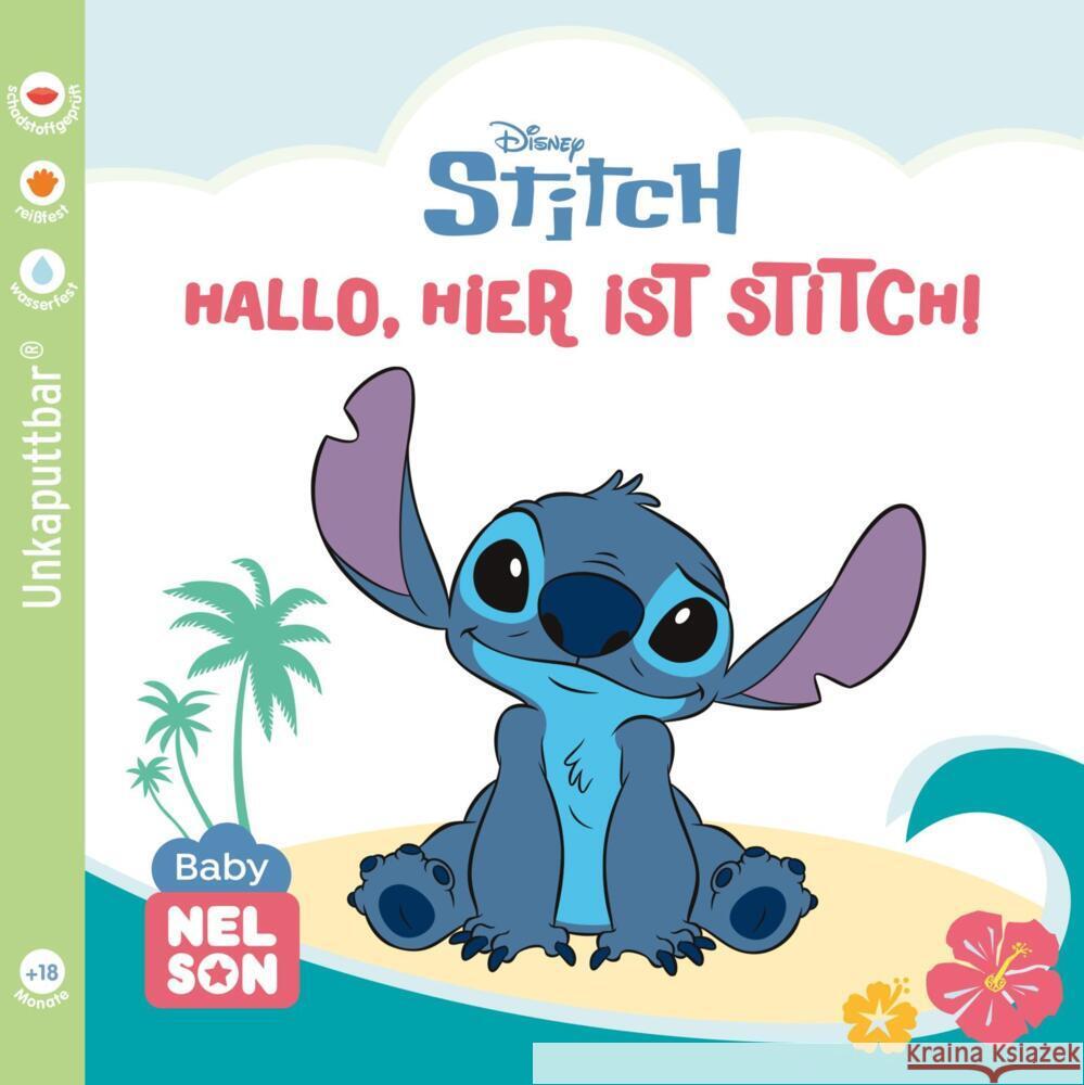 Baby Nelson (unkaputtbar) 7: Disney - Hallo, hier ist Stitch!  9783845129211 Nelson - książka