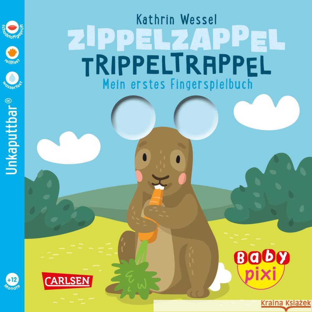 Baby Pixi (unkaputtbar) 113: Zippelzappel Trippeltrappel  9783551062284 Carlsen - książka