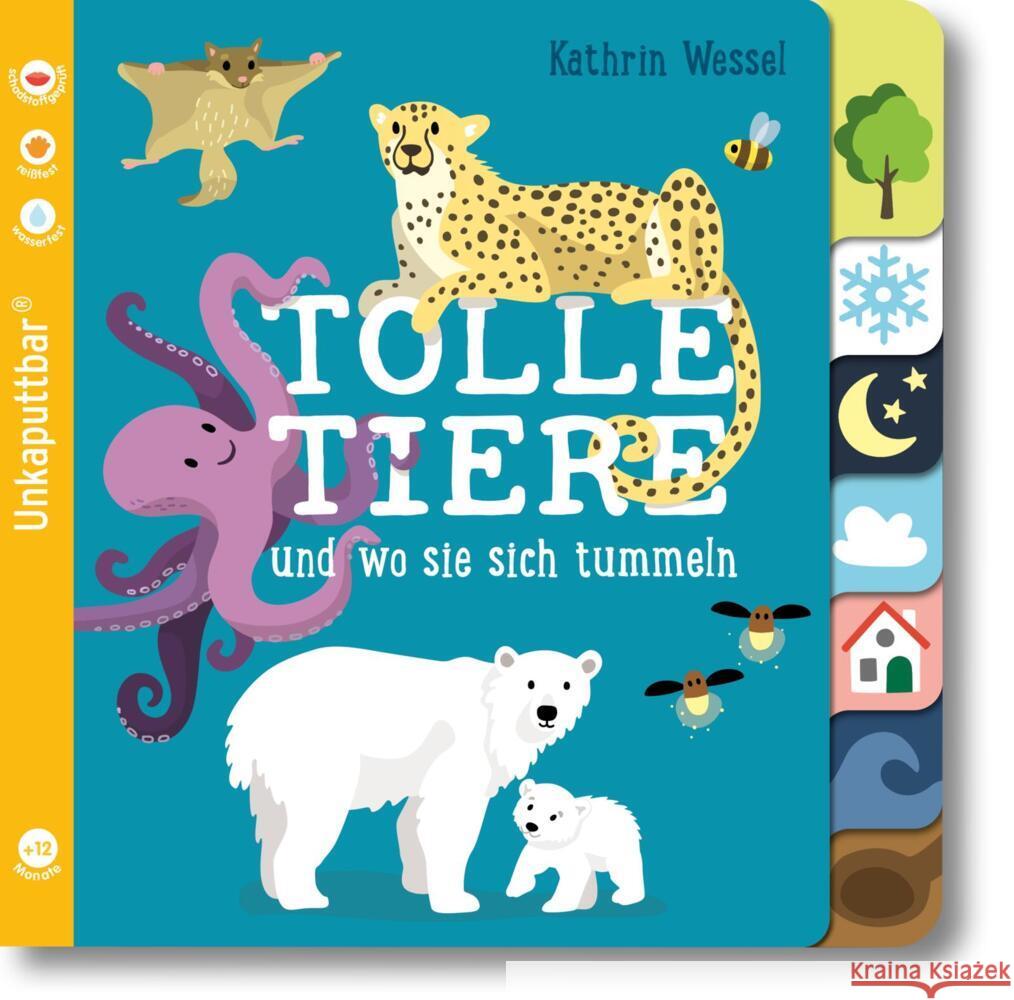 Baby Pixi (unkaputtbar) 114: Tolle Tiere  9783551062291 Carlsen - książka