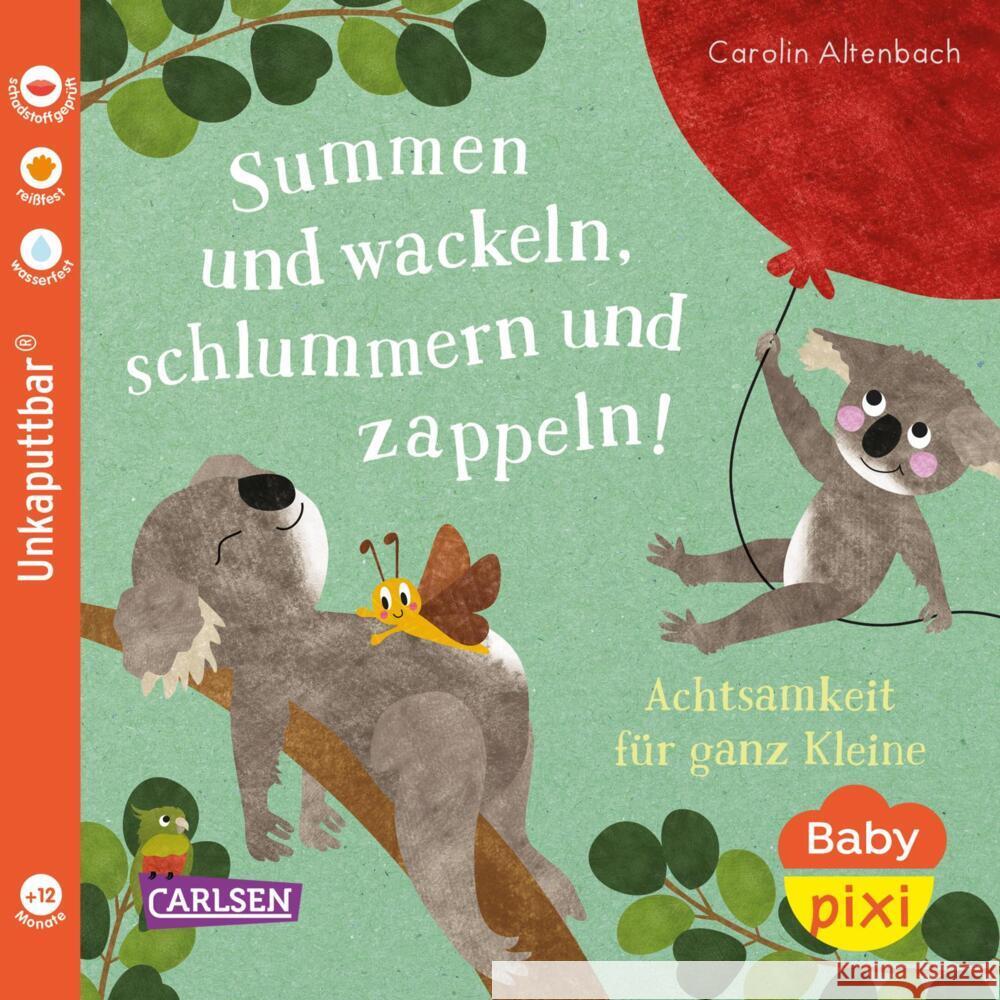 Baby Pixi (unkaputtbar) 124: Summen und wackeln, schlummern und zappeln Altenbach, Carolin 9783551062413 Carlsen - książka