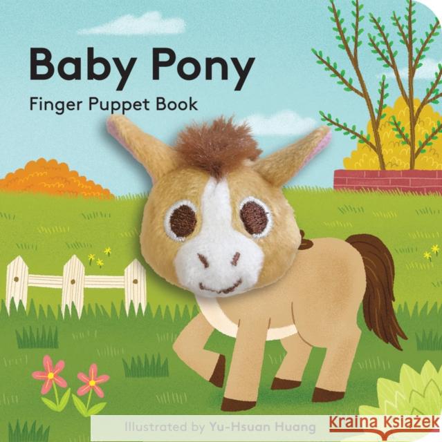 Baby Pony: Finger Puppet Book Yu-Hsuan Huang 9781797220208 Chronicle Books - książka
