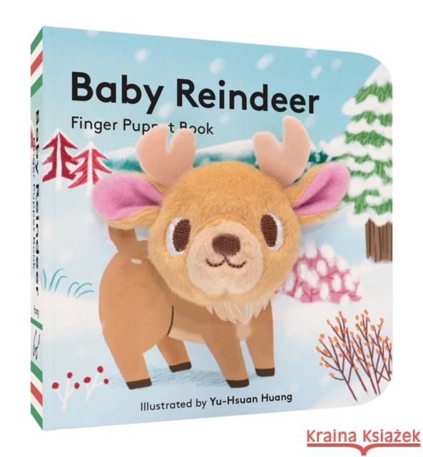 Baby Reindeer: Finger Puppet Book  9781452146614 Chronicle Books - książka