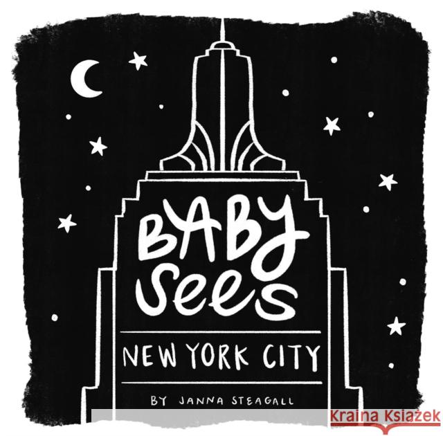 Baby Sees New York City: A High-Contrast Board Book for Babies Janna Steagall 9781641708357 Familius - książka