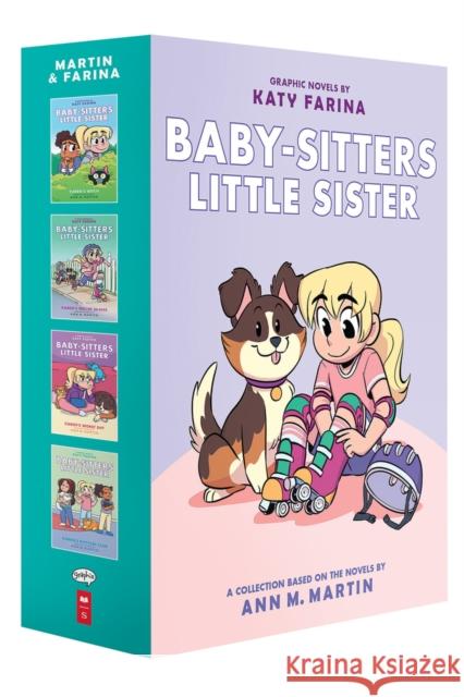 Baby-Sitters Little Sister Graphic Novels #1-4: A Graphix Collection Martin, Ann M. 9781338790924 Graphix - książka