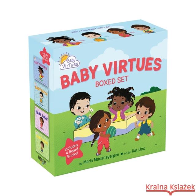 Baby Virtues Boxed Set Kat Uno 9781546010999 Worthy Kids - książka