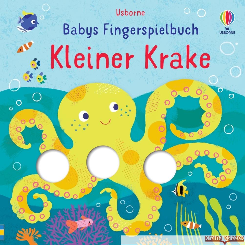 Babys Fingerspielbuch: Kleiner Krake Brooks, Felicity 9781035700691 Usborne Verlag - książka