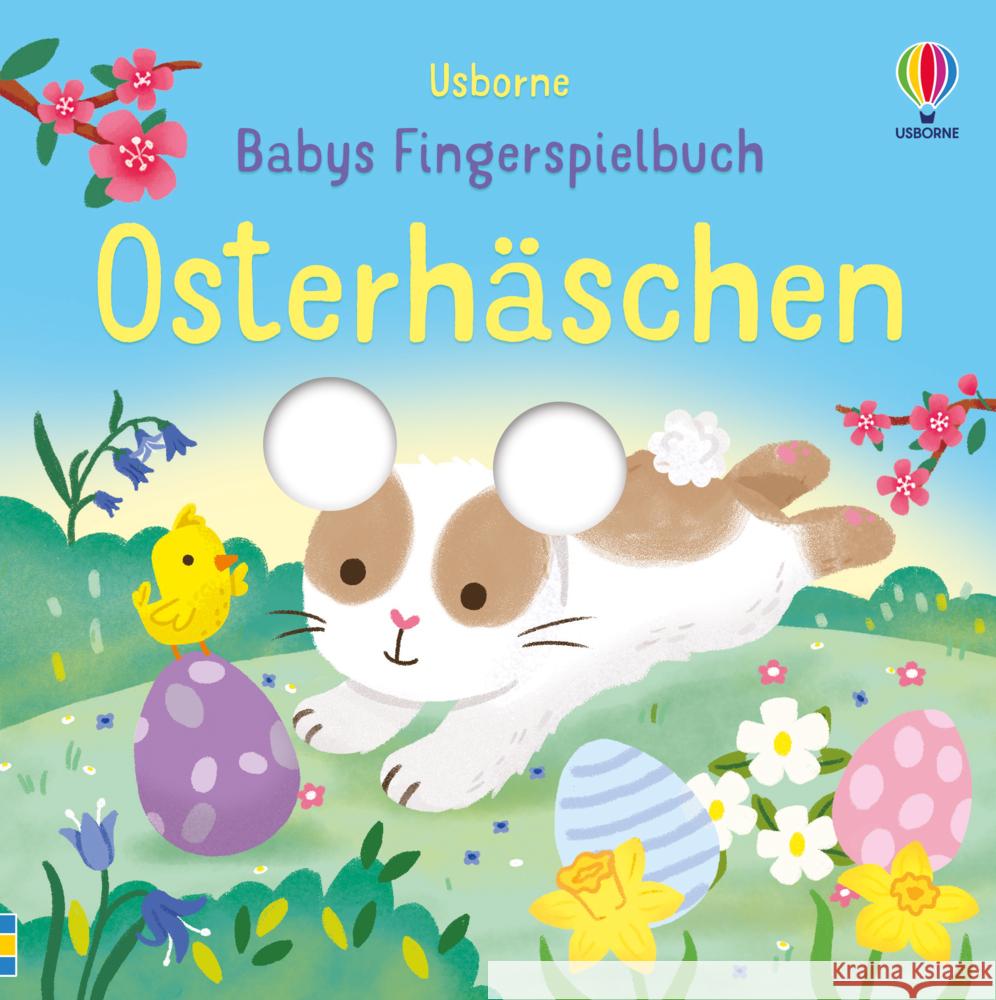 Babys Fingerspielbuch: Osterhäschen Brooks, Felicity 9781789418538 Usborne Verlag - książka