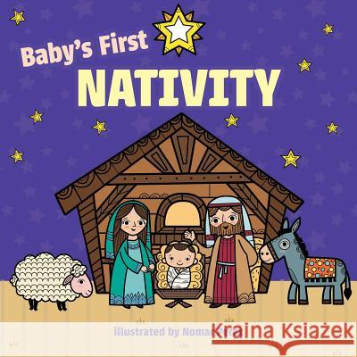 Baby's First Nativity Nomar Perez Little Bee Books 9781499809596 Little Bee Books - książka