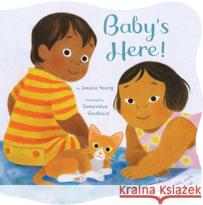 Baby's Here! Jessica Young Genevieve Godbout 9780358438588 Clarion Books - książka