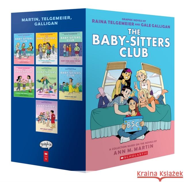 Babysitters Club Graphix #1-7 Box Set Ann M. Martin 9781338603637 Scholastic US - książka