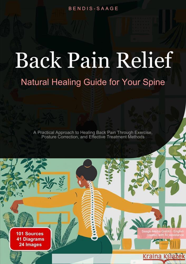 Back Pain Relief: Natural Healing Guide for Your Spine Saage - English, Bendis A. I. 9783384522245 Saage Books - książka
