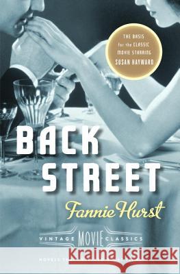 Back Street Fannie Hurst 9780804170673 Vintage Books - książka