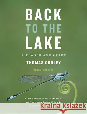Back to the Lake: A Reader and Guide Thomas Cooley 9780393937367 W. W. Norton & Company - książka