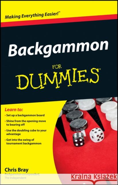 Backgammon For Dummies  9780470770856 John Wiley & Sons Inc - książka