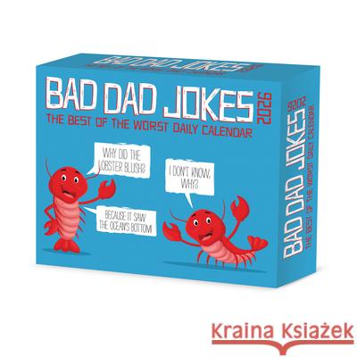 Bad Dad Jokes 2026 5.4 X 6.2 Box Calendar Willow Creek Press 9781549253942 Wlcp - książka