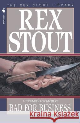 Bad for Business Stout, Rex 9780553763027 Bantam Books - książka