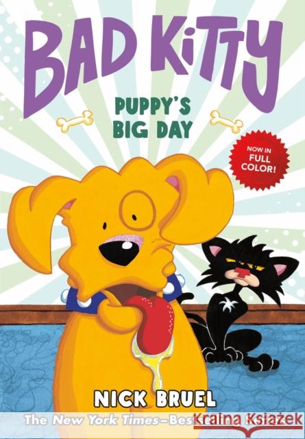 Bad Kitty: Puppy's Big Day  9781250782403 Roaring Brook Press - książka