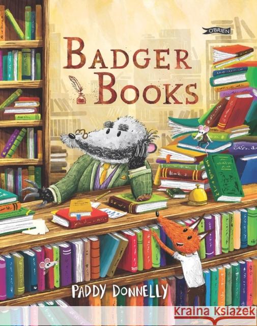 Badger Books Paddy Donnelly 9781788494946 O'Brien Press Ltd - książka