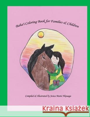 Baha'i Coloring Book for Families and Children Jesica M Nkouaga 9780578590554 Jesica Marie Nkouaga - książka