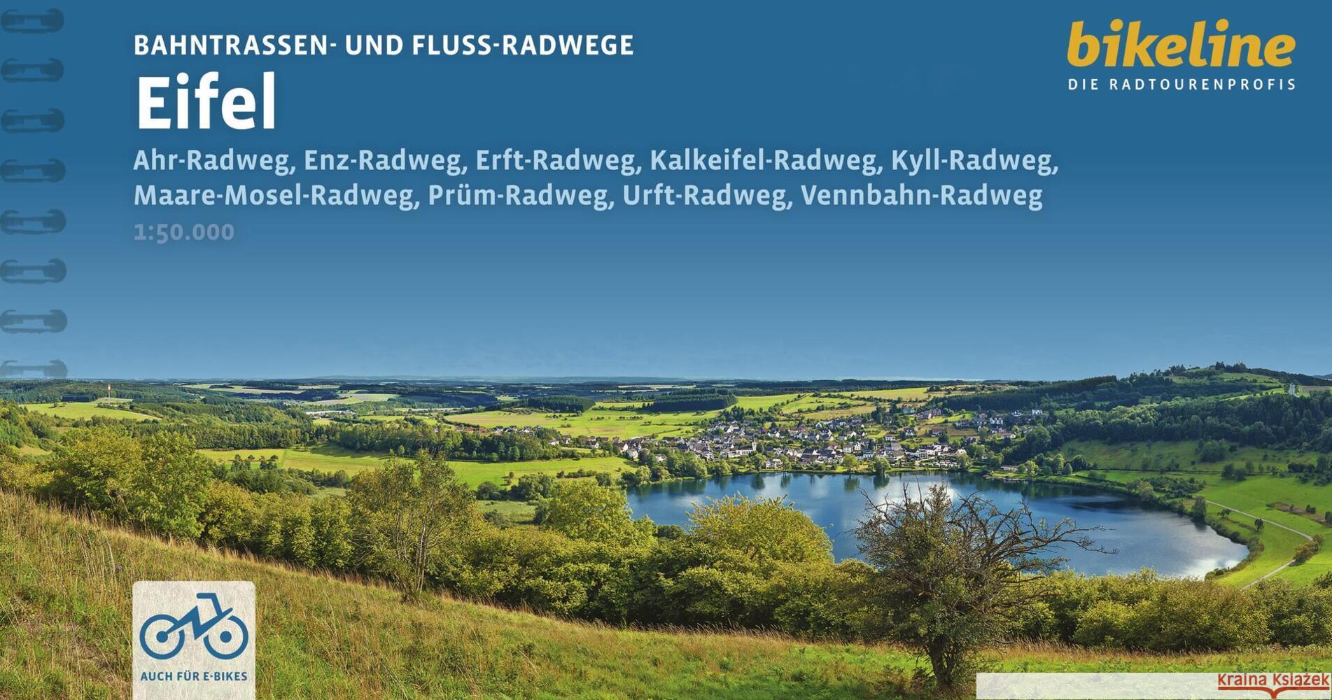 Bahntrassen- und Fluss-Radwege Eifel  9783711101808 Esterbauer - książka