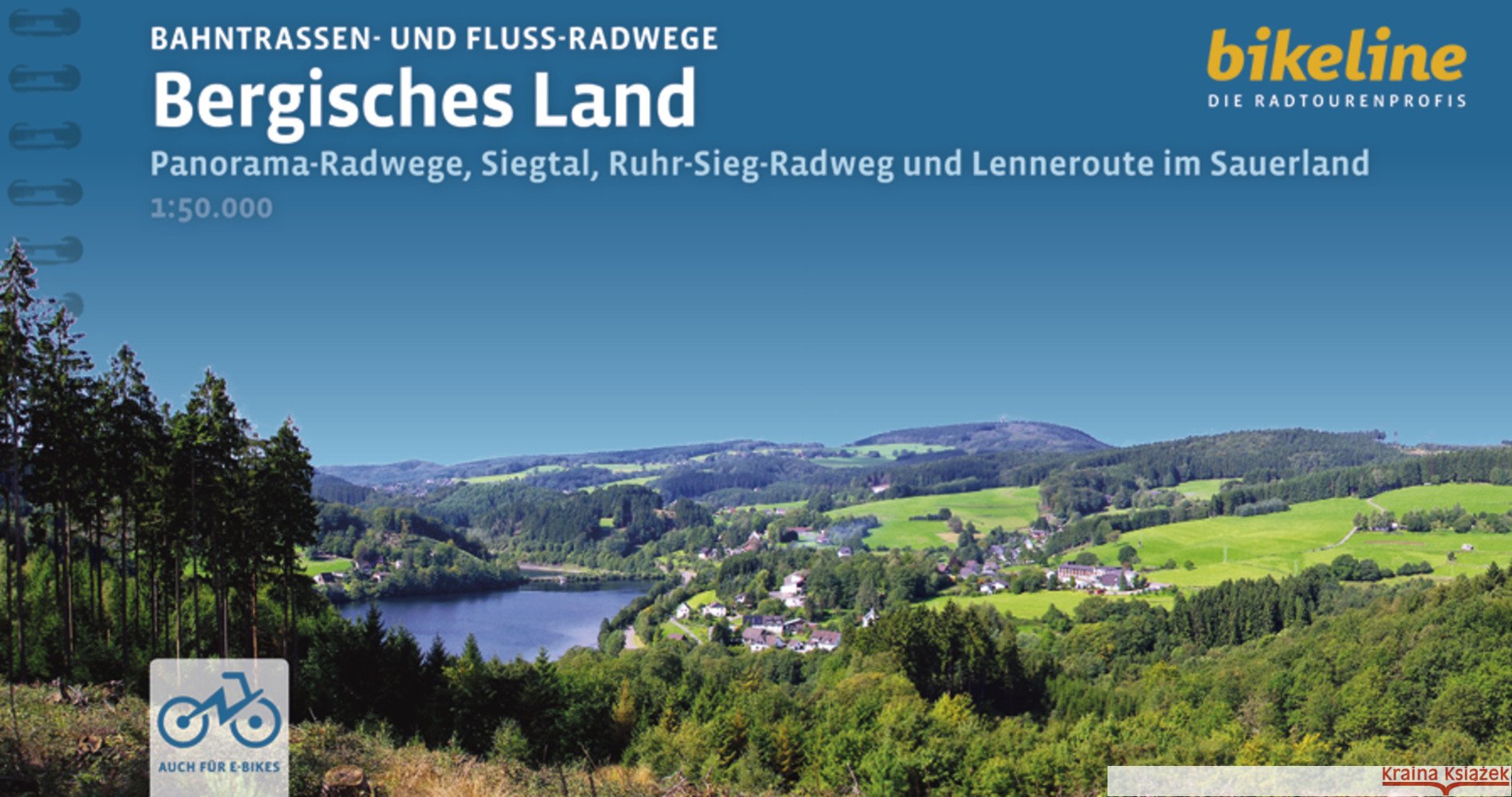 Bahntrassen- und Fluss-Radwege Bergisches Land  9783711103000 Esterbauer - książka