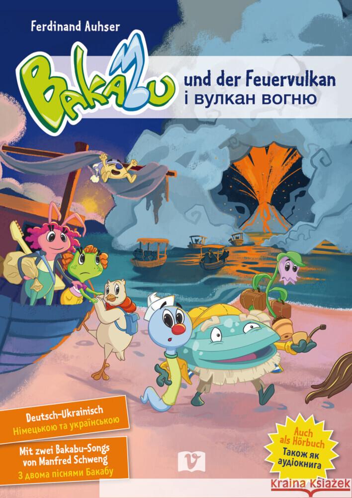 Bakabu und der Feuervulkan Auhser, Ferdinand 9783198896013 Hueber - książka