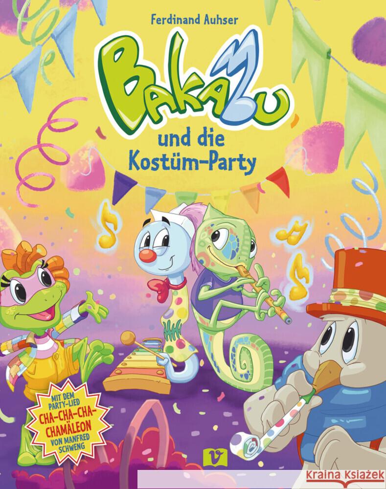 Bakabu und die Kostüm-Party Auhser, Ferdinand 9783195396202 Hueber - książka