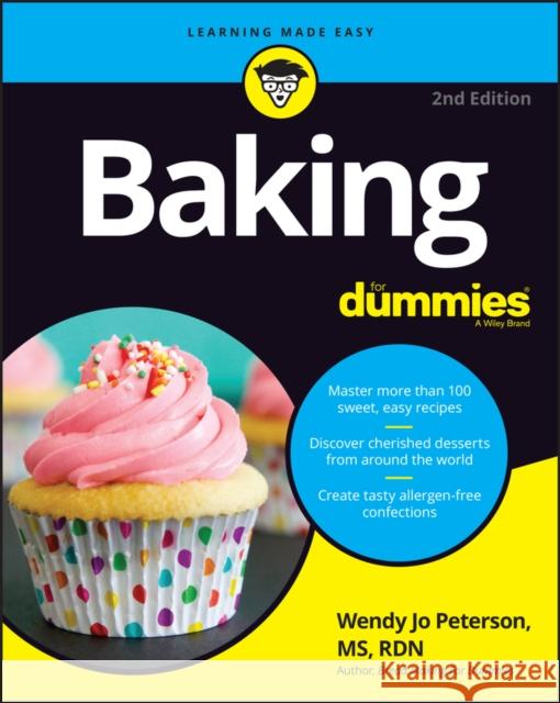 Baking For Dummies Wendy Jo Peterson 9781394172467 John Wiley & Sons Inc - książka