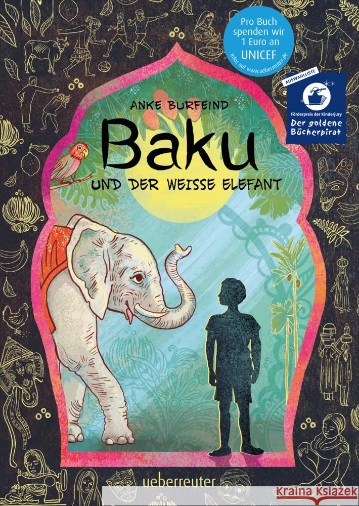 Baku und der weiße Elefant Burfeind, Anke 9783764152130 Ueberreuter - książka