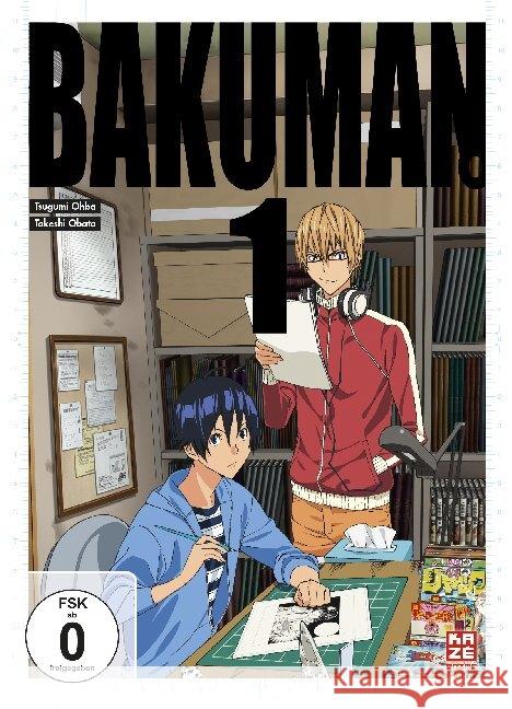 Bakuman - 1. Staffel - DVD 1 Kasai, Ken-ichi 7630017524737 AV Visionen - książka