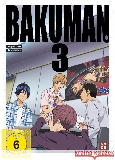 Bakuman - 1. Staffel - DVD 3 Kasai, Ken-ichi 7630017524751 AV Visionen - książka