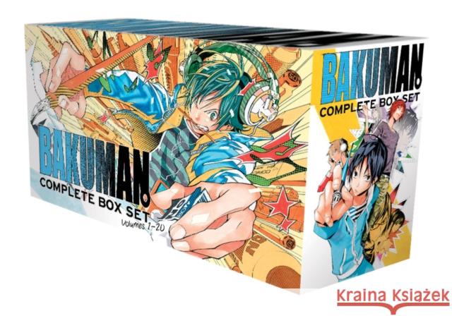 Bakuman?Complete Box Set: Volumes 1-20 with Premium Tsugumi Ohba 9781421560731 Viz Media, Subs. of Shogakukan Inc - książka