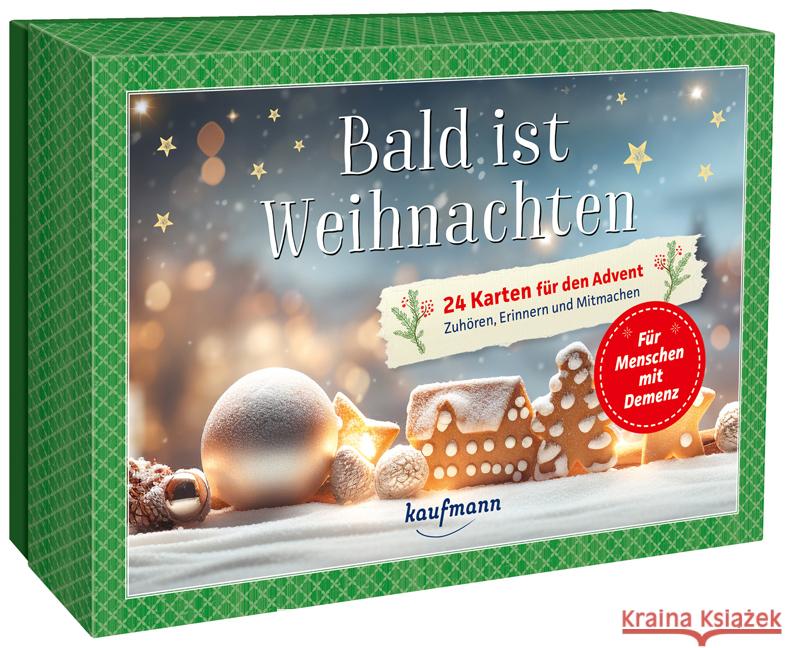 Bald ist Weihnachten - 24 Karten für den Advent Bartoli y Eckert, Petra 9783780614285 Kaufmann - książka