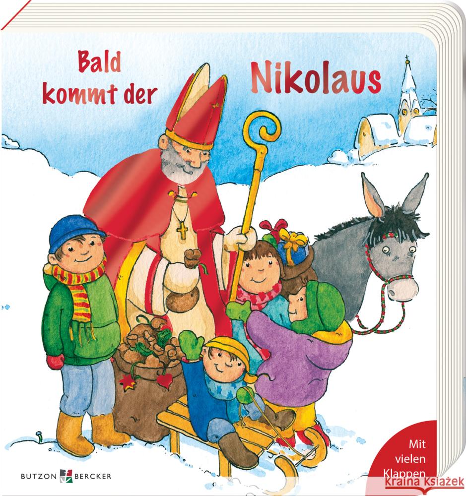 Bald kommt der Nikolaus  9783766629623 Butzon & Bercker - książka