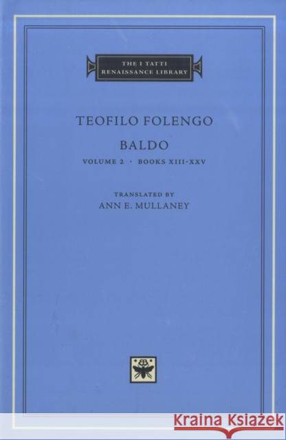 Baldo Folengo, Teofilo 9780674031241 Harvard University Press - książka