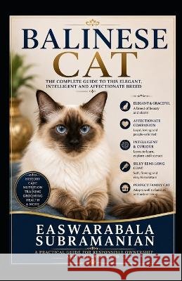 Balinese Cat Subramanian, Easwarabala 9798190844948 Independently Published - książka