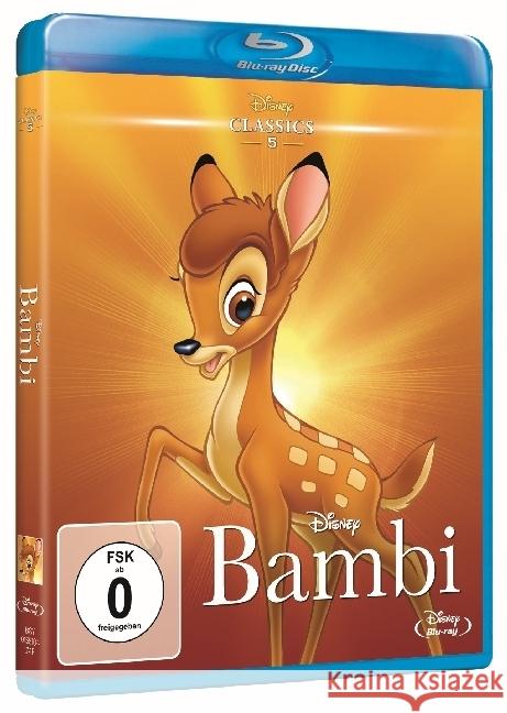 Bambi, 1 Blu-ray : USA Salten, Felix 8717418522841 Walt Disney Studios Home Entertainment - książka