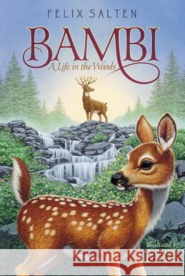 Bambi: A Life in the Woods Felix Salten Richard Cowdrey 9781442467453 Aladdin Paperbacks - książka