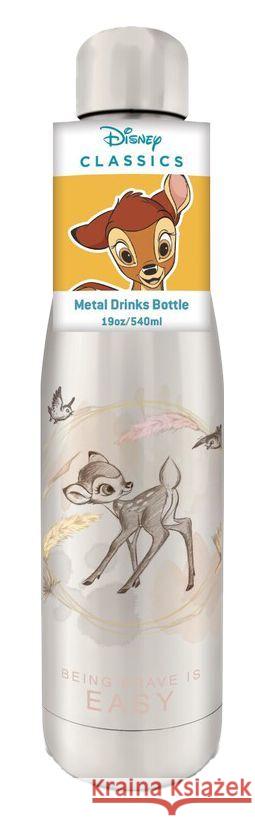 Bambi (Being Brave) Metall Trinkflasche  5050574267892 Pyramid Europe - książka