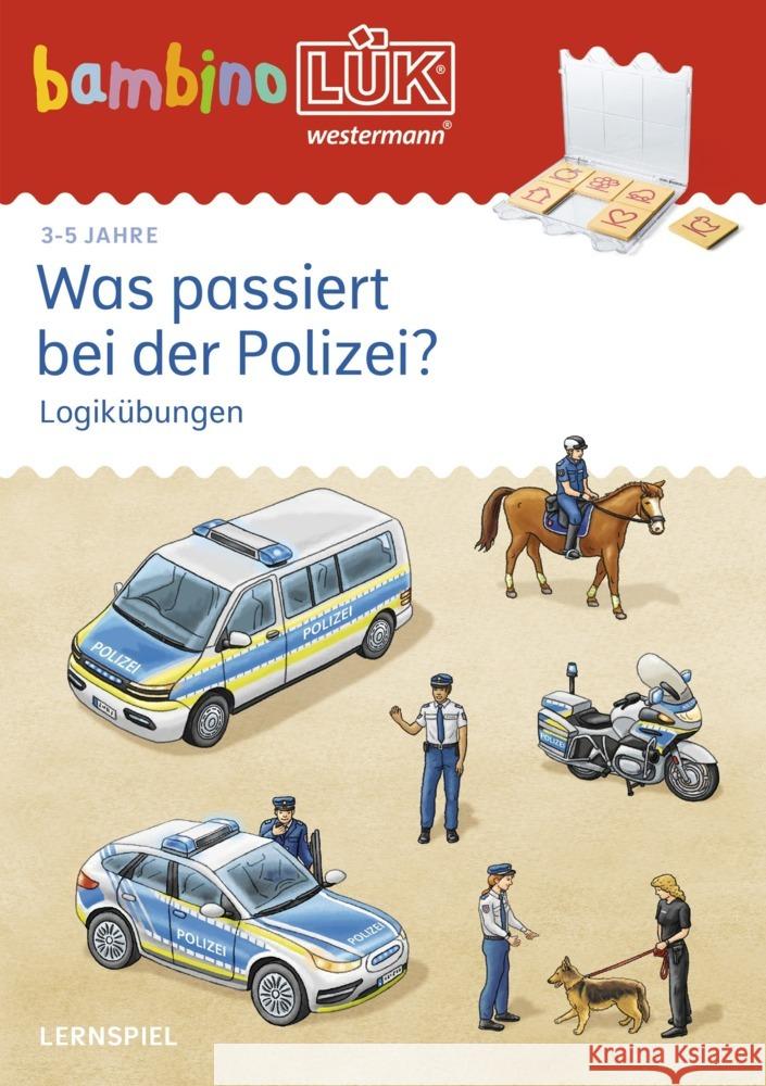 bambinoLÜK. Kindergarten/Vorschule Polizei  9783072479370 Westermann Lernwelten - książka