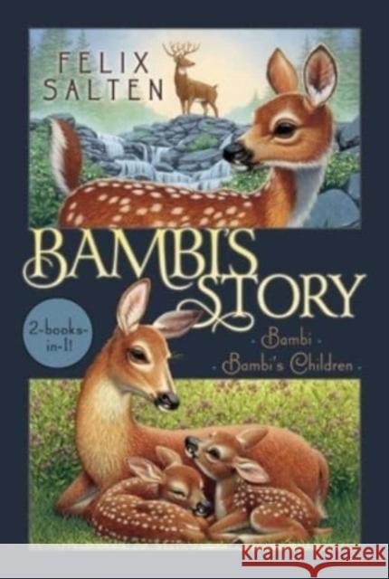 Bambi's Story: Bambi; Bambi's Children Felix Salten Richard Cowdrey 9781665935715 Aladdin - książka