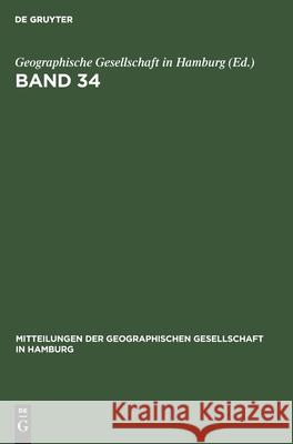 Band 34 No Contributor 9783112412473 de Gruyter - książka