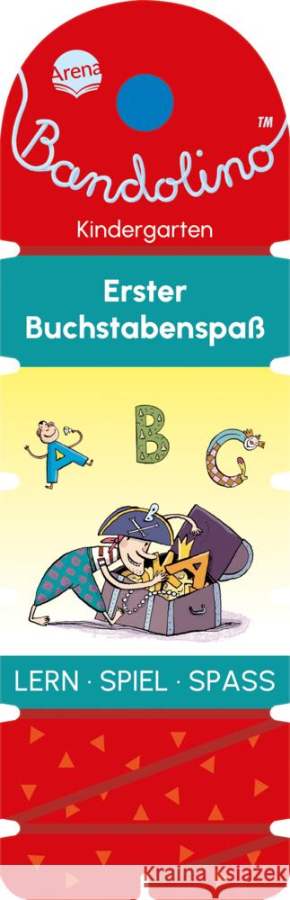 Bandolino. Erster Buchstabenspaß Barnhusen, Friederike 9783401722177 Arena - książka