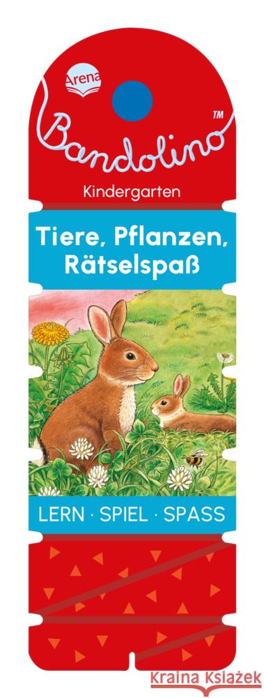 Bandolino. Tiere, Pflanzen, Rätselspaß Barnhusen, Friederike 9783401720180 Arena - książka