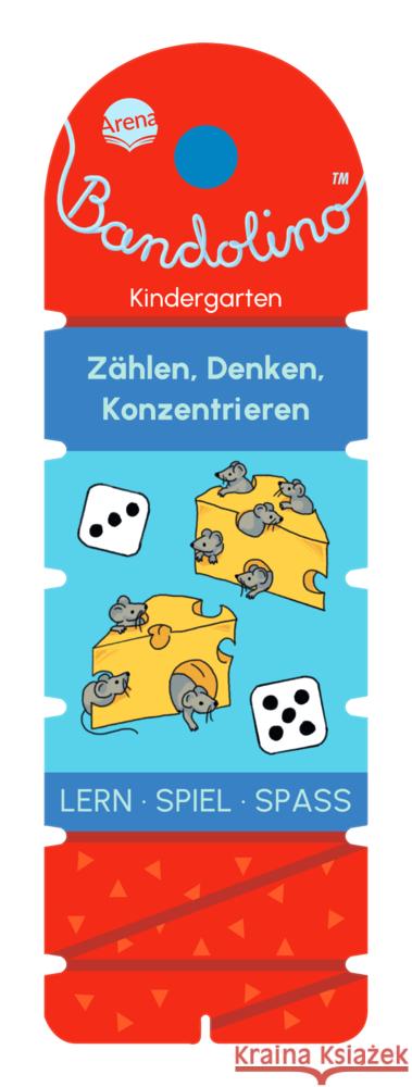 Bandolino. Zählen, Denken, Konzentrieren Barnhusen, Friederike 9783401720890 Arena - książka
