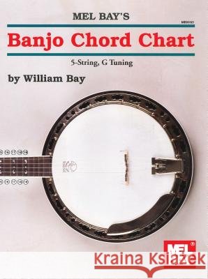 Banjo Chord Chart Mel Bay Publications Inc 9780871668769 Mel Bay Publications - książka