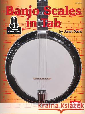 Banjo Scales In Tab Janet Davis 9780786690459 Mel Bay Publications,U.S. - książka
