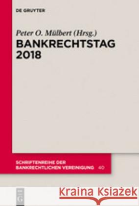 Bankrechtstag 2018 Peter O. Mulbert 9783110640533 de Gruyter - książka